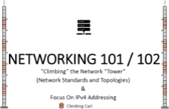 Thumbnail of Networking 101-102 Title Slide